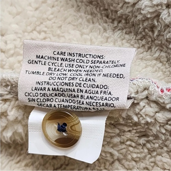 Sage Collective Ladies Shirt Jacket Red Plaid Women's XXL Sherpa shacket - Picture 10 of 11